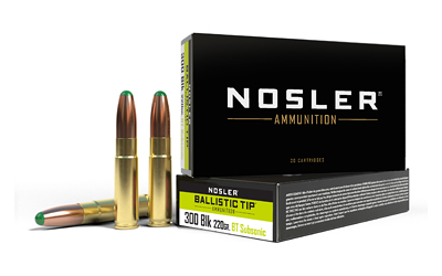 NOSLER 300BLK 220GR BT RN 20/400, SKU NOS61050