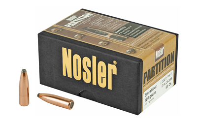 NOSLER 30 CAL 180GR PPT PART. 50CT, SKU NOSB25396