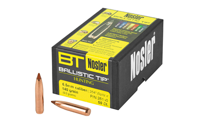 NOSLER 6.5MM 140GR 50CT, SKU NOSB26140