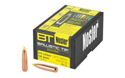 NOSLER 270 CAL 150GR 50CT, SKU NOSB27150