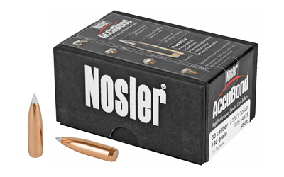 NOSLER 30 CAL 180GR ACCUBOND 50CT, SKU NOSB54825