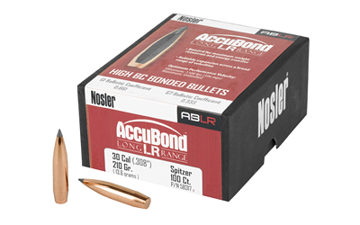 NOSLER ABLR 30 CAL 210GR SP 100CT, SKU NOSB58317