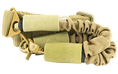 NCSTAR SGL POINT BUNGEE SLING TAN, SKU NSTARAARS1PT