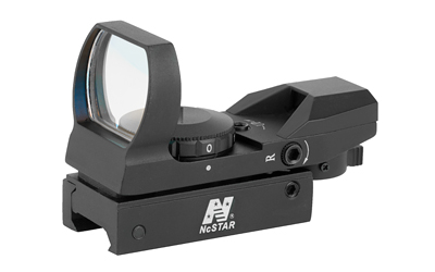 NCSTAR RED DOT REFLEX SIGHT WVR BLK, SKU NSTARD4B