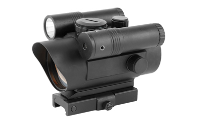 NCSTAR RED DOT SIGHT GRN LSR/LIGHT, SKU NSTARVDFLGQ142