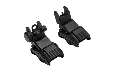 NCSTAR PRO AR FLIP UP FRNT/REAR SGHT, SKU NSTARVMARFLC