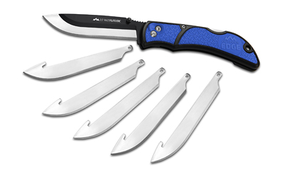 OD EDGE RAZOR-EDC LT 3.5" 6 BLDS BLU, SKU OERLU-40C