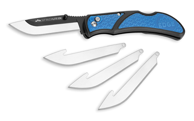 OD EDGE RAZOR-EDC LT 3.0" 4 BLDS BLU, SKU OERLU30-40C