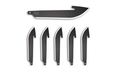 OD EDGE DROP-PT 2.5" BLADE 6PK BLK, SKU OERR25K-6C