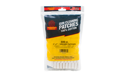 OTIS 1" SQ CLEANING PATCHES 500CT, SKU OTFG-914-500