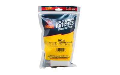 OTIS 2.5" SQ CLEANING PATCHES 100CT, SKU OTFG-917-100