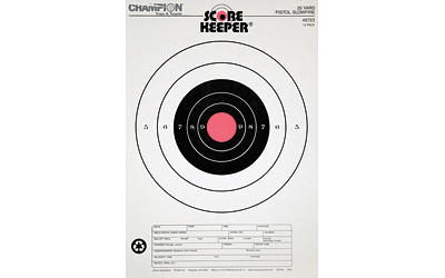 CHAMPION 25YD PSTL SLOWFIRE TRGT 12P, SKU OUT45723