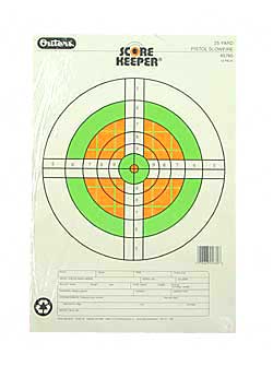 CHAMPION SCOREKPR 25YD PISTOL FLUOR, SKU OUT45760