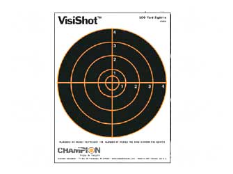 CHAMPION VISISHOT 8" BULLSEYE 10PK, SKU OUT45802