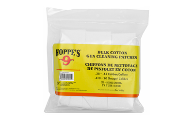 HOPPES CLNG PATCH 38-45CAL 500PK, SKU PI1204S