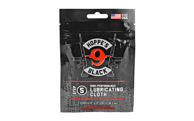 HOPPES BLACK LUBRICATING CLOTH, SKU PIHBLC