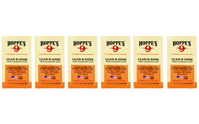 HOPPES LEAD BE GONE WIPE 6 COUNT, SKU PILBG6