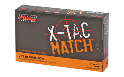 PMC XTACM 223REM 77GR OTM SIERRA BT, SKU PMC223XM