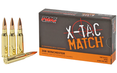 PMC XTACM 308WIN 168GR OTM BT 20/800, SKU PMC308XM