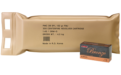 PMC BRNZ 38SPL 132GR FMJ 6 BX BP, SKU PMC38G-BP