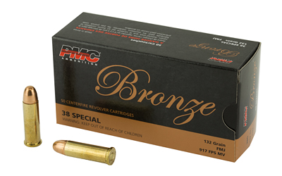 PMC BRNZ 38SPL 132GR FMJ 50/1000, SKU PMC38G