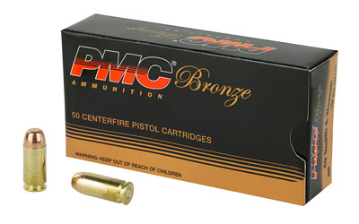 PMC BRNZ 40SW 165GR FMJ 50/1000, SKU PMC40D