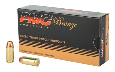 PMC BRNZ 45ACP 230GR FMJ 50/1000, SKU PMC45A