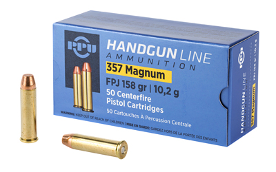 PPU 357MAG FPJ 158GR 50/500, SKU PPUPPH357MF