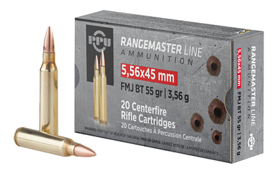 PPU 556NATO 55GR RM FMJ 20/1000, SKU PPUPPRM5561