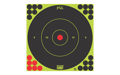 PRO-SHOT TARGET 12" GRN BULLSEYE 5PK, SKU PRO12B-GREEN-5PK