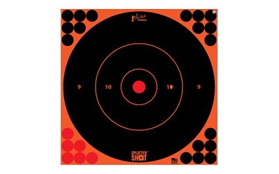 PRO-SHOT TARGET 12" ORN BULLSEYE 5PK, SKU PRO12B-ORNGE-5PK