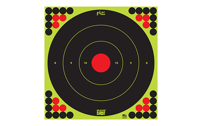 PRO-SHOT TARGET 17" GRN BULLSEYE 5PK, SKU PROLONGRANGE-1725-5PK