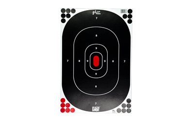 PRO-SHOT TARGET 12X17" SILH P&S 5PK, SKU PROSILH-IN-5PK