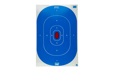 PRO-SHOT TARGET 12X18 SILH IN TP 8PK, SKU PROSILH-INTP-BLUE-8PK