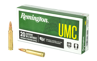 REM UMC 223REM 55GR FMJ 20/200, SKU REM23711