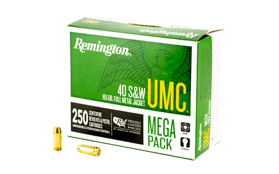 REM UMC MP 40SW 165GR FMJ 250/1000, SKU REM23773