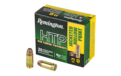 REM HTP 9MM +P 115GR JHP 20/500, SKU REM28293