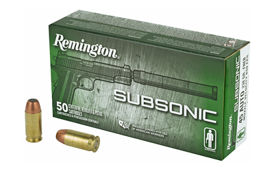 REM SUBSONIC 45ACP 230GR 50/500, SKU REM28428