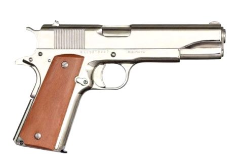 M1911A1 GI 45ACP 5" POLISH NKL, 51433