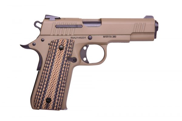 RIA 380ACP FDE/BROWN 3.75" 7+1, 56785