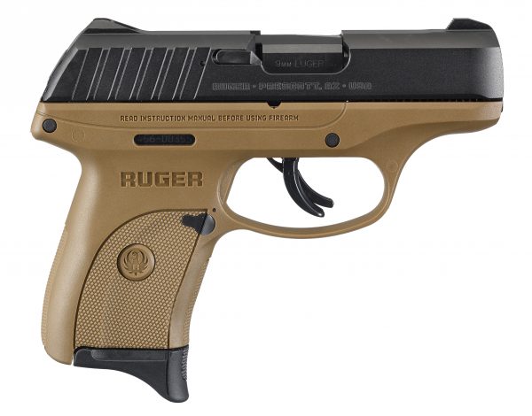 EC9S 9MM BLK/FDE 7+1 FS SAFETY, 3297