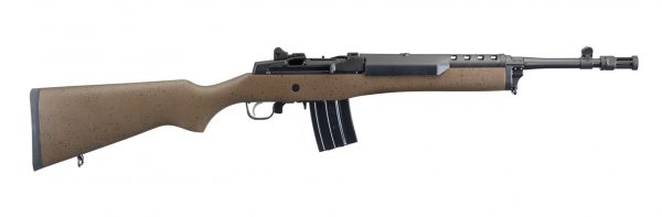 MINI-14 5.56 BK/BRWN WOOD 20RD, 5889