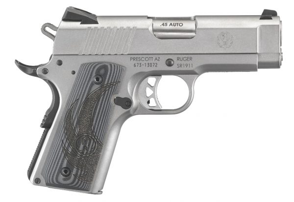 SR1911 OS 45ACP SS/G10 3.6" FS, 6762