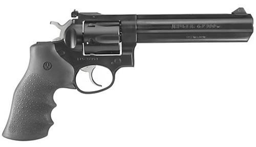 GP100 357MAG DA BLK 6 SHOT AS, 1704