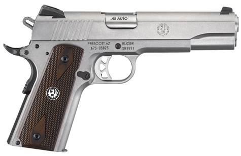 SR1911 45ACP SS/WD 5" 8+1 FS, 6700