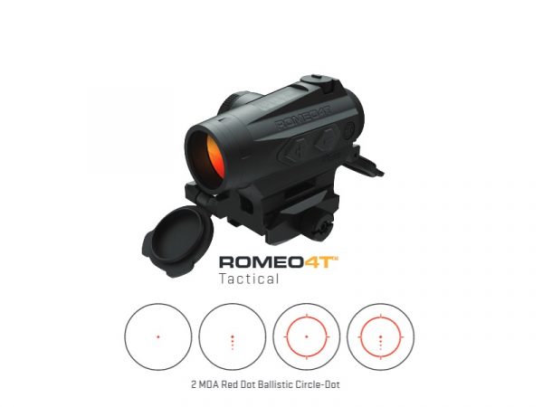 ROMEO4T 1X20 CRCLEDOT SOLR BLK, SOR43031