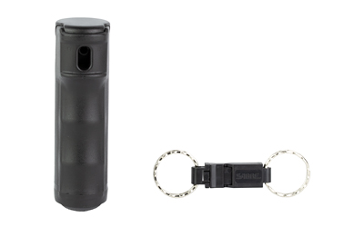 SABRE SPRAY KEY RING/WHISTLE .54 BLK, SKU SABF15-BUSG-W2