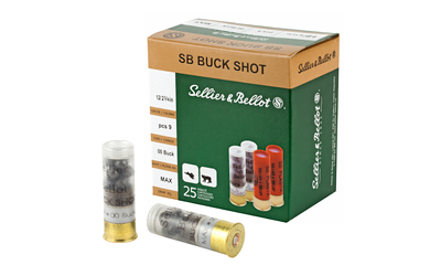 S&B 12GA 2.75 1.12OZ 00 9PEL 25/250, SKU SB12BSG