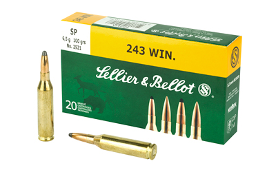 S&B 243WIN 100GR SP 20/500, SKU SB243A