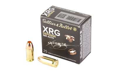 S&B 380 ACP 77GR XRG 25/1000, SKU SB380XA